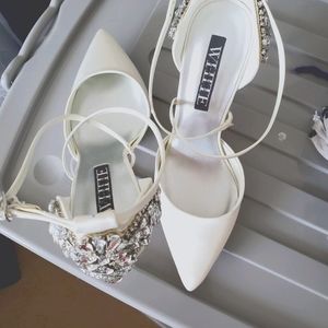Ivory Vera Wang Shoes